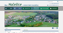 Desktop Screenshot of nacesice.eu